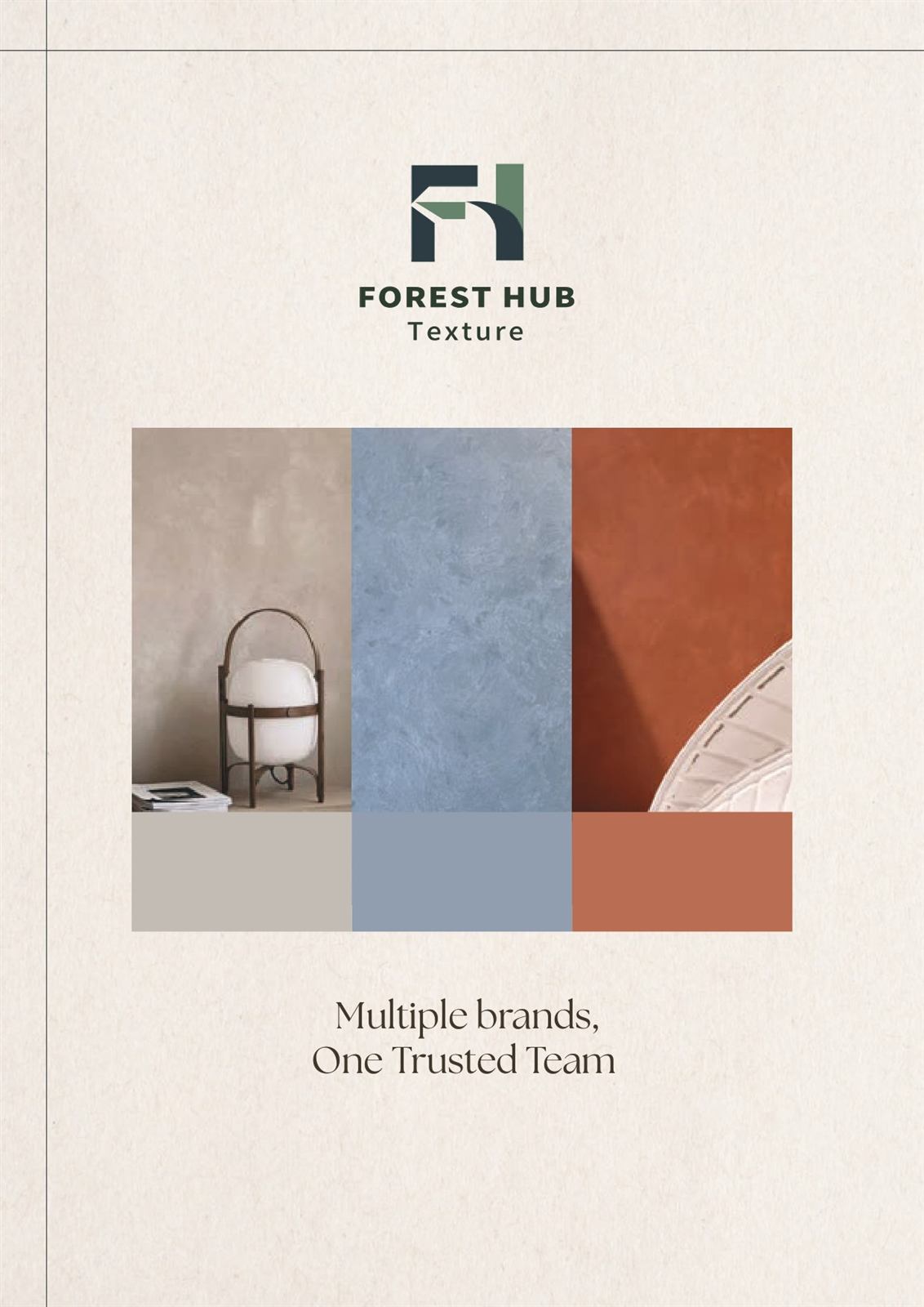 Forest Hub Texture company profile cover